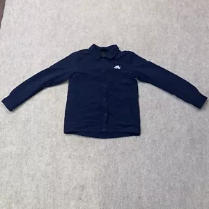 Nike SB Full Zip / Button Jacket Navy Blue Men Sz Small *Minor Tears* 724258-475 - Picture 1 of 13