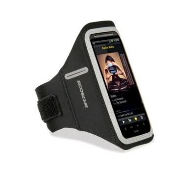 NOS Scosche Soundkase Large Sport Armband Black - Fits Older Phones (iPhone 8) - Image 1 of 3