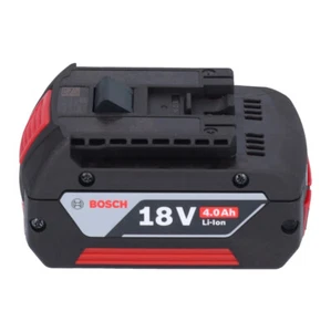 ORIGINAL BOSCH AKKU BLAU 18V 4,0Ah 2607336815 für GBA GSR GSB GCB etc. - Bild 1 von 3