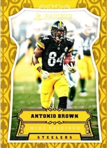 2016 Panini Football card of Antonio Brown #161 of Steelers. - Picture 1 of 4