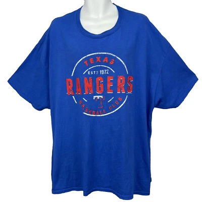Футболка/мужская (3XL) VF Imagewear Texas Rangers 1972 100% хлопок MLB  - Изображение 1 из 3