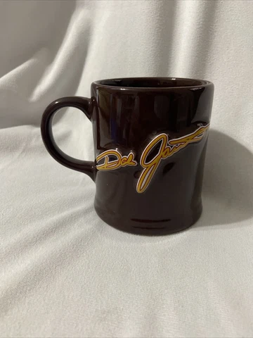 NASCAR Dale Jarrett #88 Coffee Cup Mug Robert Yates Racing 3D Raised Logo Cover