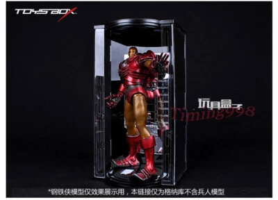 Toys-Box Hall of Armor 3.0 1/6 Scale Iron Man Display Cases Stands Dustproof New - Image 1 of 4