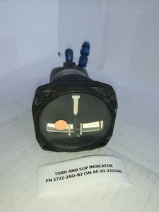 AN5820-I TURN AND SLIP INDICATOR (PN:1722-2AO-B2, SN:AF-43-232246) - Picture 1 of 2