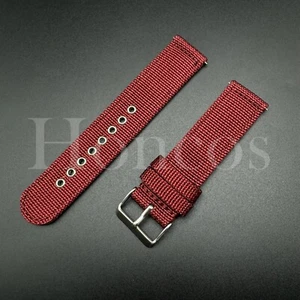 Correa de reloj de liberación rápida con orificio de acero de lona de 22 24 mm para Panerai BGD - Imagen 1 de 4