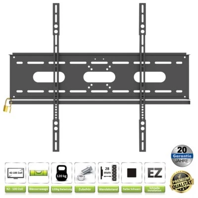 TV Wandhalterung A164 für TCL 78 79 84 85 86 88 90 98 100 Zoll Fernseher - Bild 1 von 4