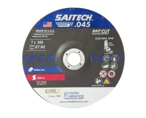 United Abrasives-SAIT 22088 Hochleistungs-Trennscheibe, 50 Stück, KOSTENLOSER VERSAND - Bild 1 von 1