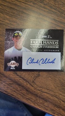 2007 TRISTAR Prospects Plus Farm Hands Autographs #CC Charlie Culberson - Image 1 of 2