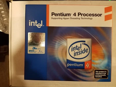 Intel Pentium 4 3E 1MB L2 Cache 3.0 GHz Socket 478 CPU BX80546PG3000ESL7PM - Image 1 of 4
