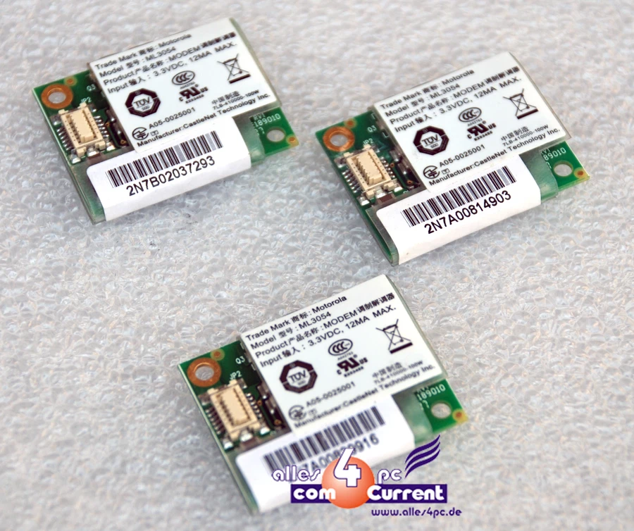 FSC Interno 56 Kbit / S Modem ML3054 Notebook FSC Amilo PI2515 PA2510 -B218 - Immagine 1 di 1