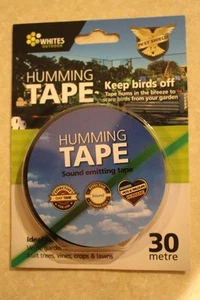 Bird Crow Pest Control Scare Repellent Deterrent Ultrasonic Audible Humming Tape - Picture 1 of 4