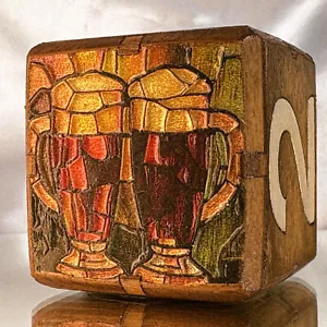 Pint Partners - Twice the Toast, Twice the Fun - Backgammon cubo doble 36 mm - Imagen 1 de 9