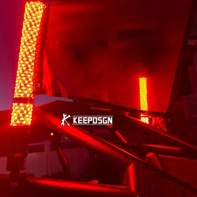 Antena de luces látigo RGB Fat RGB Fat UTV mejorada de 2 pies para Kawasaki Honda Yamaha Foto 1 de 4