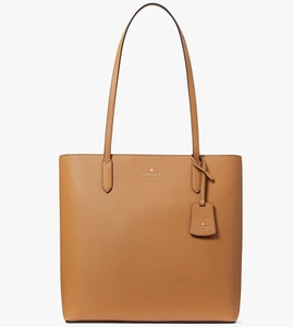 Kate Spade Brynn Large Tote Light Brown Saffiano KG109 NWT Saddle $359 MSRP FS - Picture 1 of 6