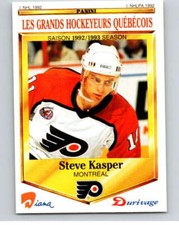 1992-93 Durivage Panini #4 Steve Kasper V84046
