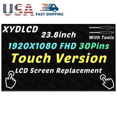 23.8" FHD LCD Touch Replacement Screen Panel for Acer Aspire Z 24 Series Z24-880 - Image 1 of 4