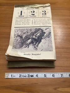 RARE 1908 Spemann’s Alpen Kalender for G.E. Stechert New York Apline Calendar - Picture 1 of 17