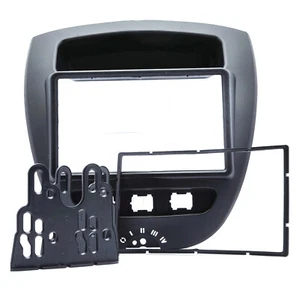 Marco de montaje de radio de coche doble 2 DIN para Citroen C1, Toyota Aygo, ... - Imagen 1 de 8