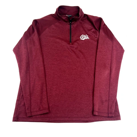 Montana Grizzlies Sweatshirt Mens XL Pullover Lightweight Quarter Zip Athletic Cover