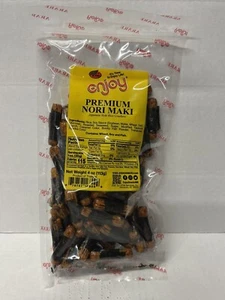 Enjoy Premium Nori Maki Japanese Rice Crackers 4oz Resealable Bag x2 - Picture 1 of 2