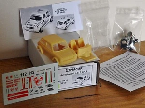 KIT RESINE 1/43è AUTOBIANCHI A112 Abarth GR F - DINACAR - Imagen 1 de 2