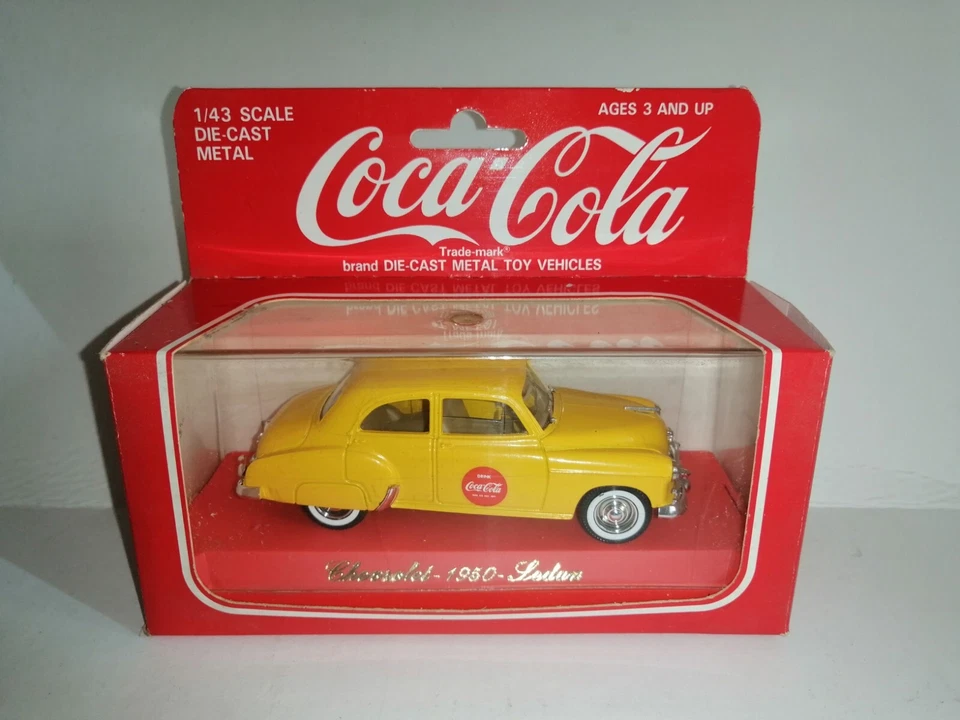 CHEVROLET 1950 SEDAN COCA COLA REF.9602 SOLIDO SCALA 1/43 - Immagine 1 di 1