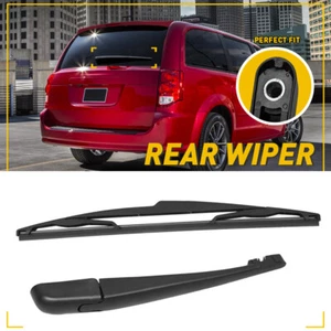 Rear Wiper Arm & Blade For 2011-19 Dodge Grand Caravan Chrysler Town & Country - Picture 1 of 10