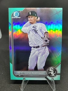 2022 Bowman Cromo José Rodríguez Aqua Rosa Refractor de Vapor 091/125 - Imagen 1 de 2