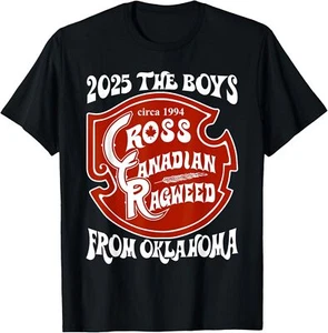 Cross Canadian Ragweed The Boys From Oklahoma Concert 2025 T-Shirt - Picture 1 of 5