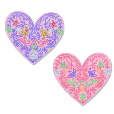 Sizzix Thinlits Stanzer Set 10tlg. - Spitzenherz by Katelyn Lizardi - Bild 1 von 2