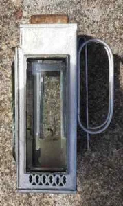 Handlampe mit Kerze, Länderbahnzeit - Bild 1 von 3