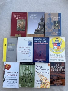 Lot of 11 Books - Buddhist ZEN Eastern Spirituality MEDITATION Enlightenment - Picture 1 of 2