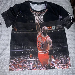 NBA Chicago Bulls Sublimado Gráfico Todo Talla M Michael Jordan #23 Poliéster - Imagen 1 de 5