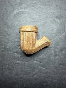 PAMPLIN CLAY TRADE PIPE ANTIQUE CLAY PIPE OHIO ARROWHEAD VIRGINIA MARYLAND - Picture 1 of 8