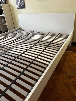 Letto Matrimoniale IKEA ASKVOLL struttura letto bianco 140x200cm - Immagine 1 di 4