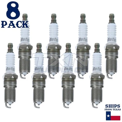 8 Pack Autolite APP104 Double Platinum Spark Plugs ps - Image 1 of 2