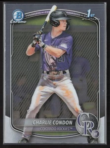 Bowman #BCP-75 2025 Charlie Condon Chrome Prospects - Imagen 1 de 2