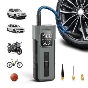 Inflador de Neumáticos Compresor de Aire Portátil, Bomba de Bicicleta Inalámbrica de Inflado Rápido de 1 Min - Imagen 1 de 8