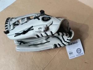 MARUCCI FASTPITCH SOFTBALL GLOVE MFGSB1250HV 12.5" GY/BK LH Left Hand Throw NWT - Picture 1 of 16