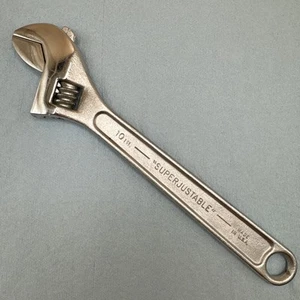 WILLIAMS 10” Llave Ajustable AP-10 A Aleación Forjada SUPERJUSTABLE EE. UU. Excelente - Imagen 1 de 8
