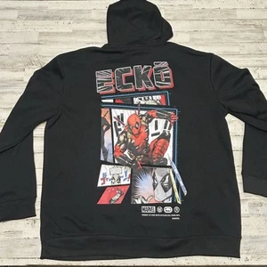 Marvel Ecko Unltd. Deadpool Hero Hoodie, Unlimited Polyester Men's Size XXL 2XL - Picture 1 of 7