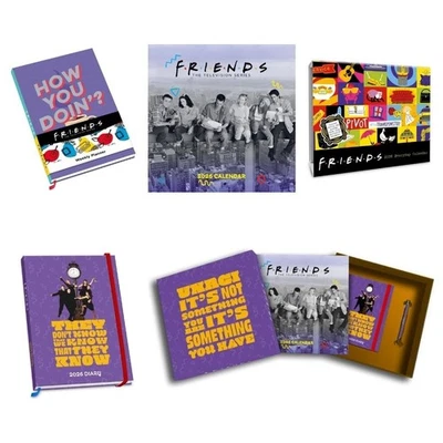 2026 Calendar Friends Diary & Gift Box Set F.R.I.E.N.D.S. Official Product