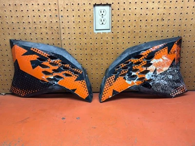 Cubiertas de radiador negras 7730805410030D 250 300 400 450 KTM 2008-2011 Foto 1 de 4