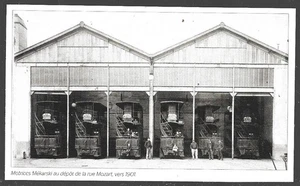 2012 -- TRAMWAY MEKARSKI AU DEPOT DE LA RUE MOZART VERS 1901 . 4C274 - Picture 1 of 1