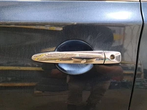 Lh Driver Side Rear Door Handle Outside Exterior 2014 Sentra Sku#4251189 - Picture 1 of 6