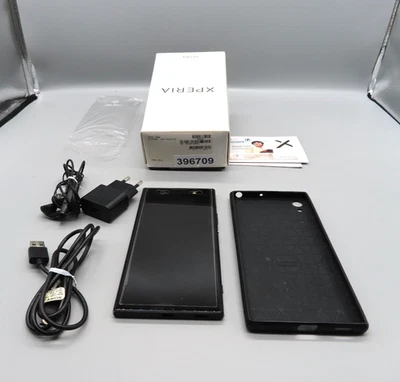 #SE4744# Sony Xperia ultra XA1 G3221 32GB Schwarz Smartphone in OVP *getestet - Bild 1 von 4
