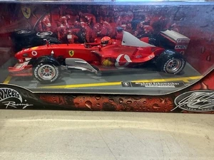 Hot Wheels Ferrari M. Schumacher 2003 World Champion Limited 1/18 #12876 - Bild 1 von 7