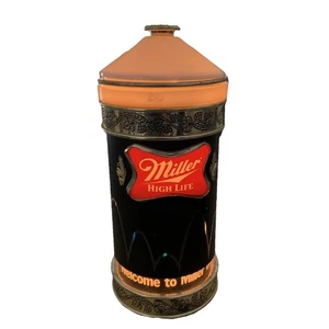 MILLER HIGH LIFE -  Bouncing Balls Lighted Motion Wall Sconce Beer Sign Welcome - Picture 1 of 24