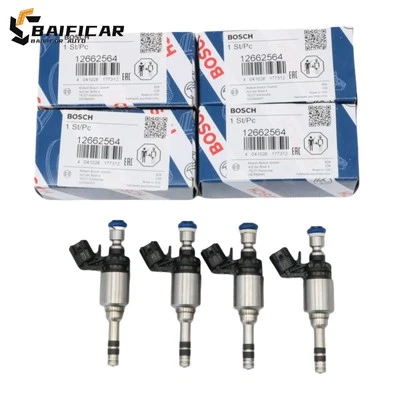 4x OEM  Fuel Injector For Cadillac CTS Chevy Malibu Impala GMC Acadia 2.5L - Image 1 of 4