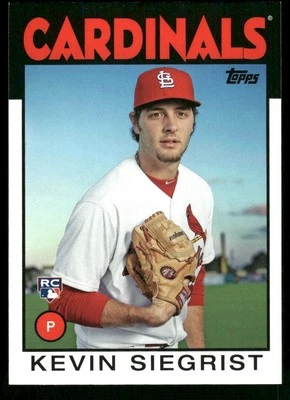 Kevin Siegrist 2014 Topps Archives St. Louis Cardinals #121 Near Mint or Better - Image 1 of 2